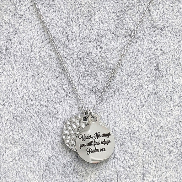Christian Bible Verse Scripture Necklace - Picture 8 of 11